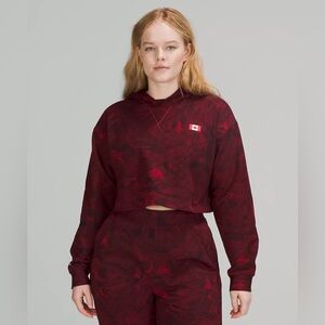 Lululemon Team Canada All Yours Cropped Hoodie